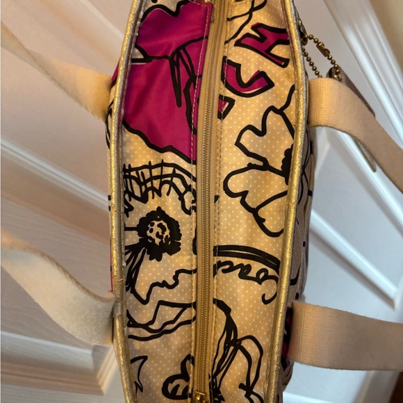 Coach Poppy 2012 (F17148) Kyra Floral Tote Bag in EUC - Picture 12 of 16